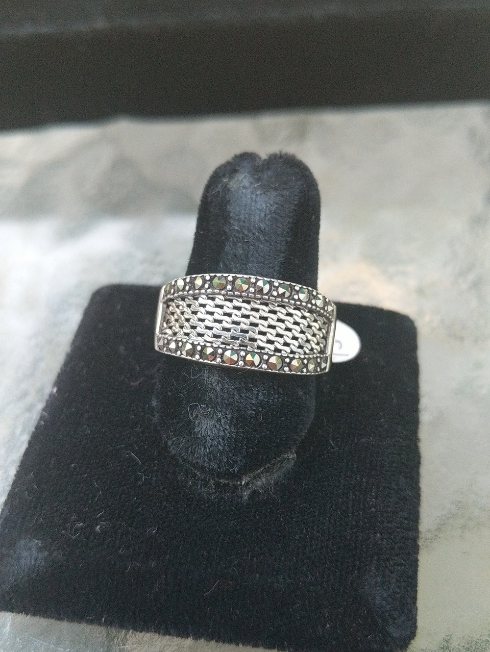 Judith Jack Sterling Silver Ring